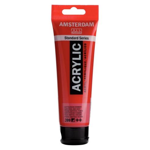 Amsterdam Pintura Acrílica Rojo Naftol Oscuro 120 ml
