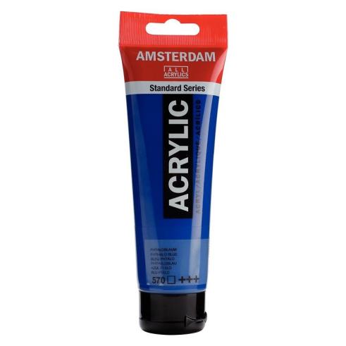 Amsterdam Pintura Acrílica Azul Ftalo 120 ml