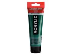 Amsterdam Pintura Acrílica Verde Permanente Oscuro 120 ml