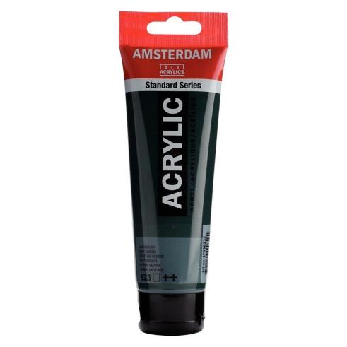Amsterdam Pintura Acrílica Verde Vejiga 120 ml