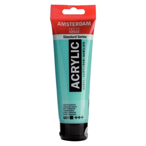 Amsterdam Pintura Acrílica Verde Turquesa 120 ml