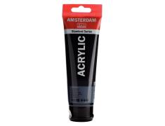 Amsterdam Pintura Acrílica Negro Bujia 120 ml