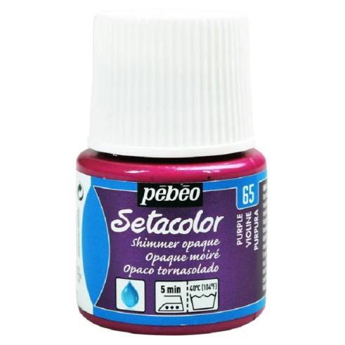 Pintura Pébéo Setacolor Opaco Violeta Tornasol 45 ml