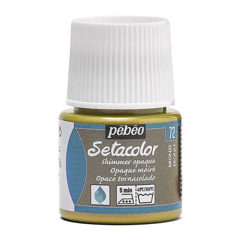 Pintura Pébéo Setacolor Opaco Bronce Tornasol 45 ml