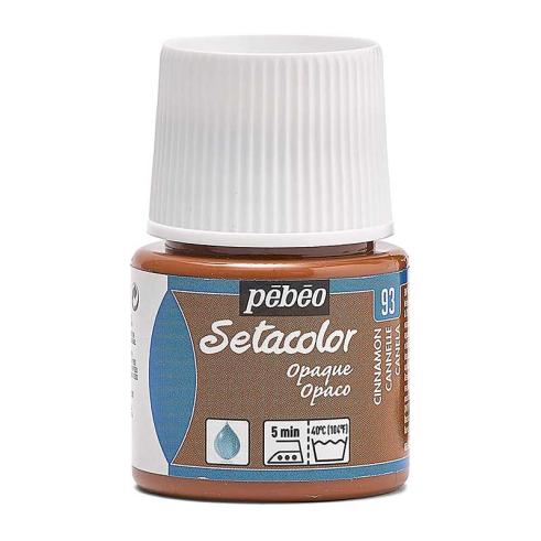 Pintura Pébéo Setacolor Opaco Canela 45 ml