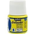 Pintura Pébéo Setacolor Tejidos Claros Amarillo Limón 45 ml