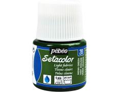 Pintura Pébéo Setacolor Tejidos Claros Verde Musgo 45 ml
