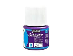 Pintura Pébéo Setacolor Tejidos Claros Violeta Parma 45 ml