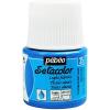 Pintura Pébéo Setacolor Tejidos Claros Azul Fluor 45 ml