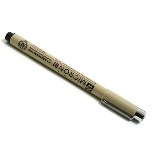 Rotulador Sakura Pigma Micron Negro 01 (0,25mm)