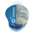 Tapete de Rato com Apoio de Pulso em Gel e Base Antiderrapante 235x195mm Cromado