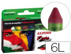 Barra de maquiagem ALPINO Sport 6 cores