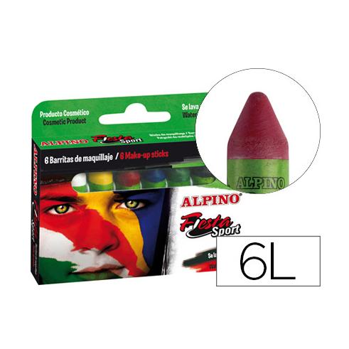 Barra de maquiagem ALPINO Sport 6 cores