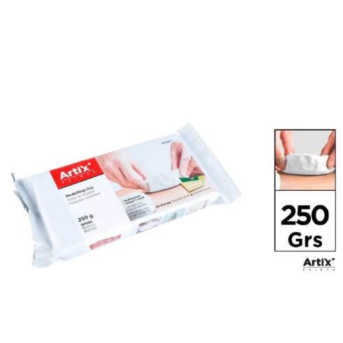 Argila Endurecedora Natural 250 g Branca