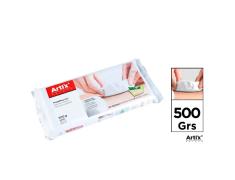 Argila Endurecedora Natural 500 g Branca