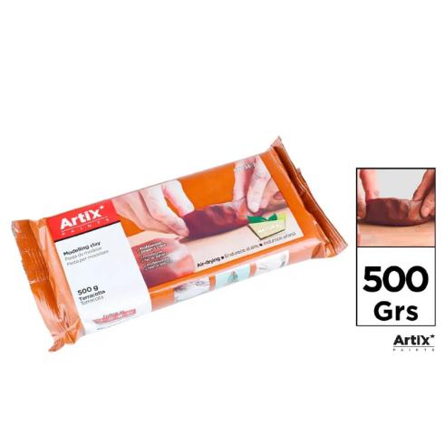 Argila Endurecedora Natural 500 g Terracota