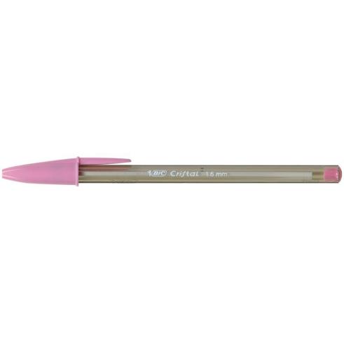 BIC PEN CRYSTAL FUN PINK