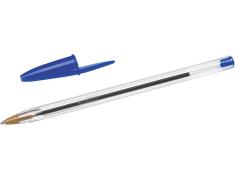 CANETA DE TINTA AZUL BIC CRISTAL