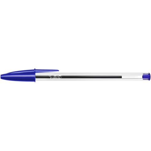 CANETA DE TINTA AZUL BIC CRISTAL