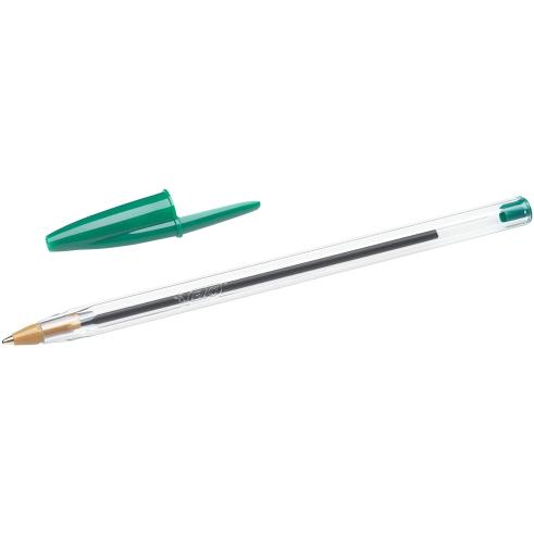 BIC CRISTAL PEN EM TINTA VERDE