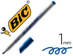 MARCADOR FINO BIC VELLEDA PARA CHALK 1mm AZUL