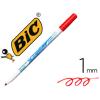 MARCADOR FINO BIC VELLEDA PARA QUADRO NEGRO 1mm VERMELHO