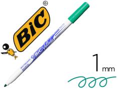 MARCADOR FINO BIC VELLEDA PARA QUADRO NEGRO 1mm VERDE