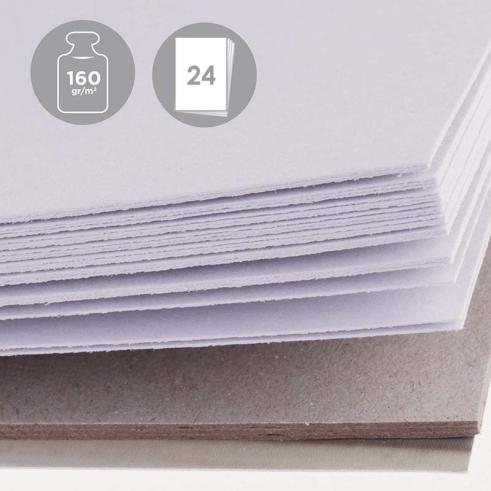 Bloco de desenho A3 24 folhas 160g