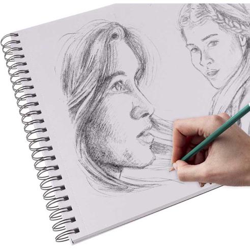 Bloco de Desenho A4 100 folhas 90g