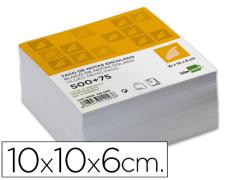 BLOCO DE NOTAS BRANCAS 100x100x60mm