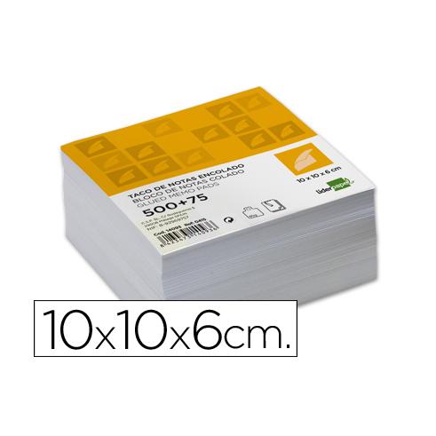 BLOCO DE NOTAS BRANCAS 100x100x60mm