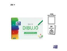 Bloco de Desenho A4+ 20H Caixa 130 G/M² Oxford