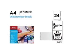Bloco de Desenho para Aquarelas 24 Folhas 180g/m² A4