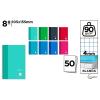Bloco Octavo 50 Folhas Grelha 4 mm