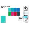 Bloco PP Décimo Segundo 50 Folhas Grelha 4 mm