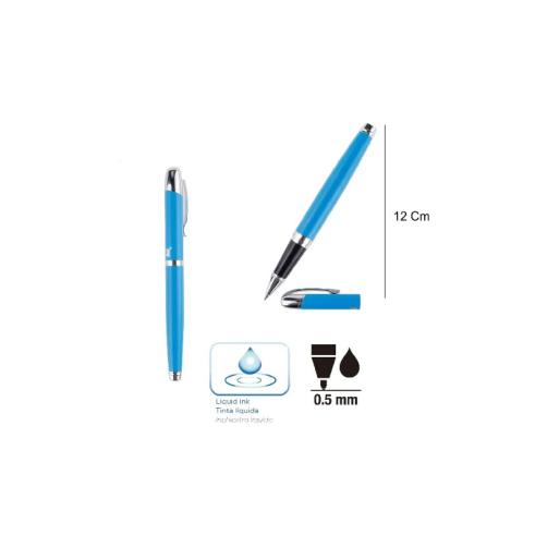 Caneta Rollerball Elegante 0,5mm Azul
