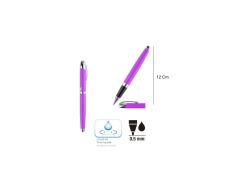 Caneta Rollerball Elegante 0,5mm Roxo