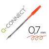 TRANSPARENTE PEN Q-CONNECT MEDIUM VERMELHO
