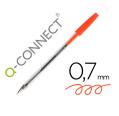 TRANSPARENTE PEN Q-CONNECT MEDIUM VERMELHO