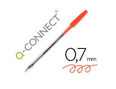 TRANSPARENTE PEN Q-CONNECT MEDIUM VERMELHO