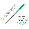 TRANSPARENTE PEN Q-CONNECT MEDIUM GREEN