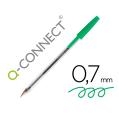 TRANSPARENTE PEN Q-CONNECT MEDIUM GREEN