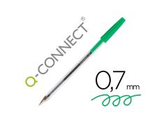 TRANSPARENTE PEN Q-CONNECT MEDIUM GREEN