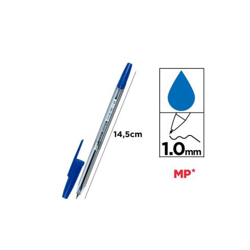 PONTO DA CANETA AZUL 1,0 MM MP