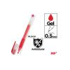 Caneta de Tinta Gel Ponta 0,5 mm Vermelho