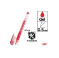 Caneta de Tinta Gel Ponta 0,5 mm Vermelho