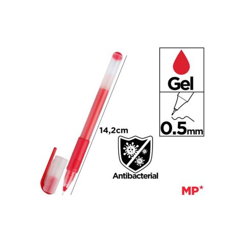 Caneta de Tinta Gel Ponta 0,5 mm Vermelho