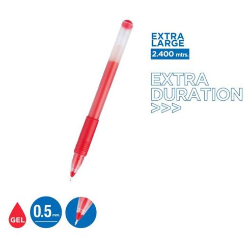 Caneta de Tinta Gel Ponta 0,5 mm Vermelho