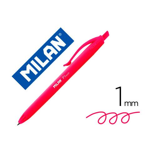 CANETA RETRÁTIL VERMELHA MILAN P1
