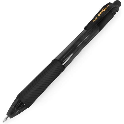 Caneta Pentel Energel 0,7 mm Preta
